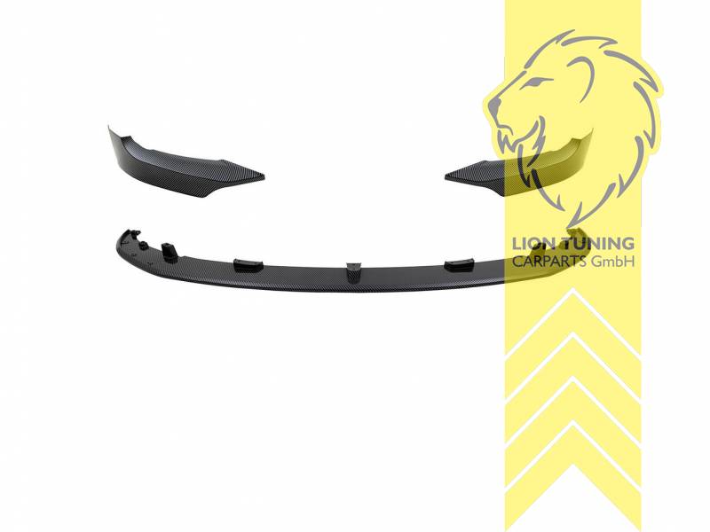 carbon Optik, nur passend für Fahrzeuge mit M-Paket Stoßstange, Ersatzteile von äquivalenter Qualität für die Besitzer des Fahrzeugs (entspr. EU-Verordnung 46/2010), PP Kunststoff