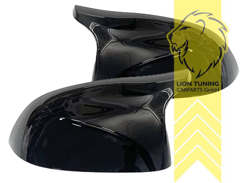 schwarz glänzend, ABS Kunststoff, Eintragungsfrei / als Ersatzteil verwendbar