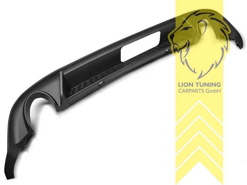 links und rechts, für Fahrzeuge mit Anhängerkupplung, PP Kunststoff, schwarz - lackierfähig, Eintragungsfrei / als Ersatzteil verwendbar