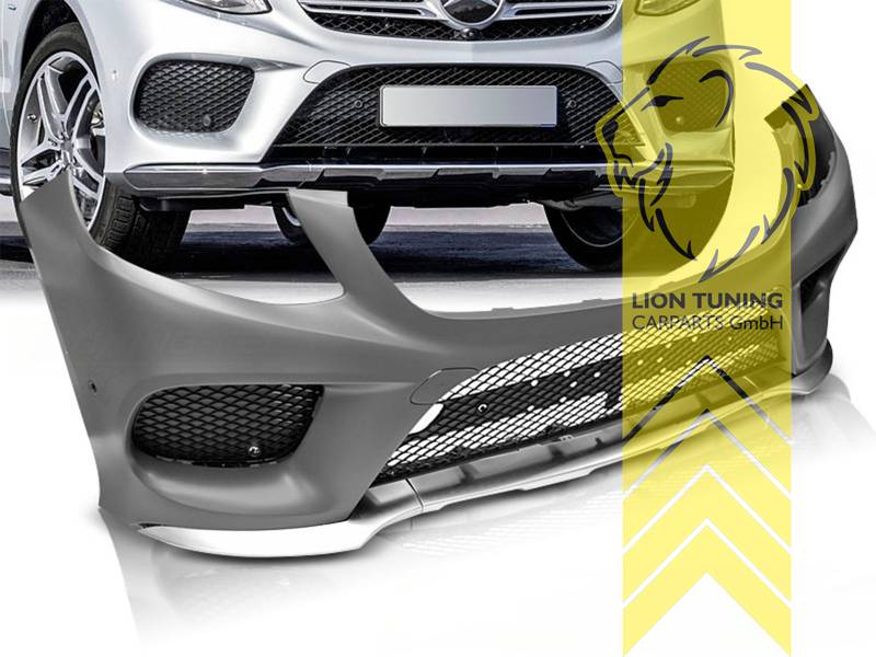 Ersatzteile von äquivalenter Qualität für die Besitzer des Fahrzeugs (entspr. EU-Verordnung 46/2010), PP Kunststoff, grundiert, für Fahrzeuge mit PDC, für Fahrzeuge ohne SRA