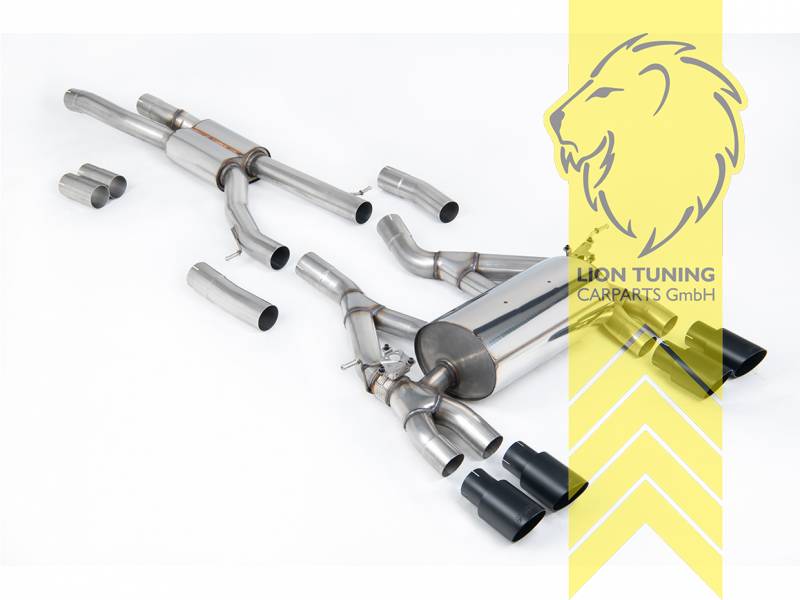 70 mm (2,75 Zoll), 2 x 90mm, Endrohr duplex, 90mm, Edelstahl poliert, nicht passend für Fahrzeuge mit OPF, Edelstahl, Eintragungsfrei / mit ABE