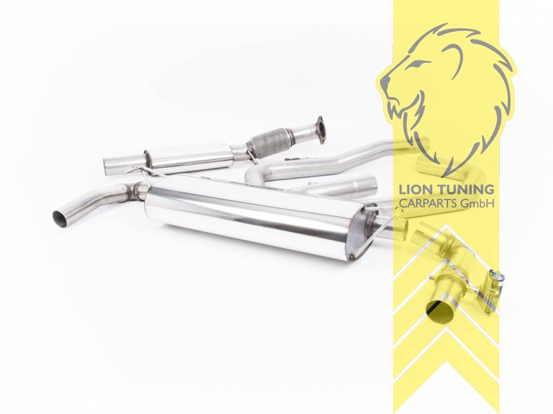 76 mm (3 Zoll), 1 x 115mm, Endrohr duplex, 115 mm, Titan geflämmt, nicht passend für Fahrzeuge mit OPF, Edelstahl, Eintragungsfrei / mit ABE