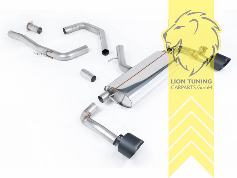 76 mm (3 Zoll), 1 x 139 mm, Endrohr duplex, 139mm, Edelstahl poliert, nur passend für Fahrzeuge mit OPF, Edelstahl, Eintragungsfrei / mit ABE