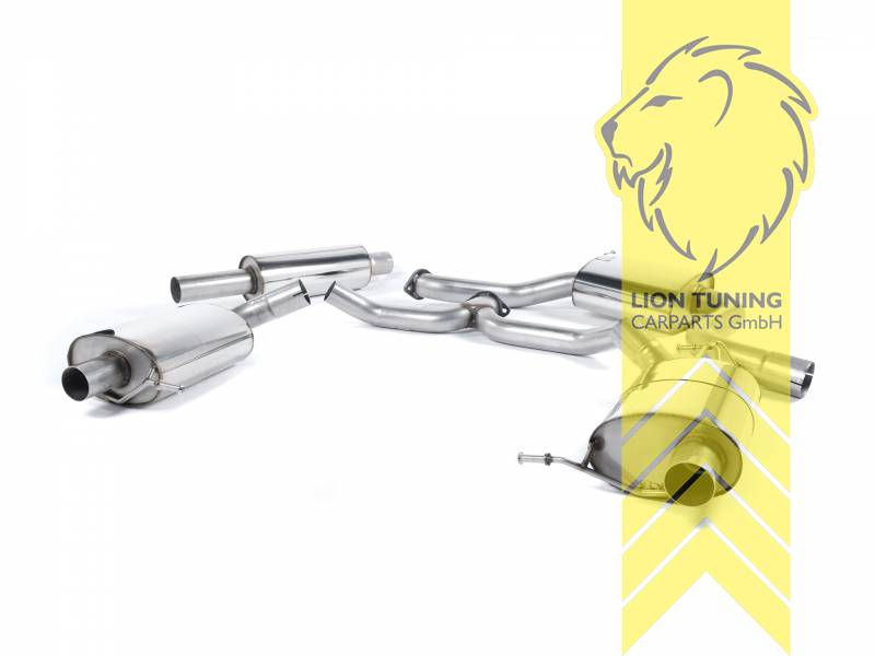 76 mm (3 Zoll), original Endrohr Blende wird übernommen, nicht passend für Fahrzeuge mit OPF, Edelstahl, Eintragungsfrei / mit ABE