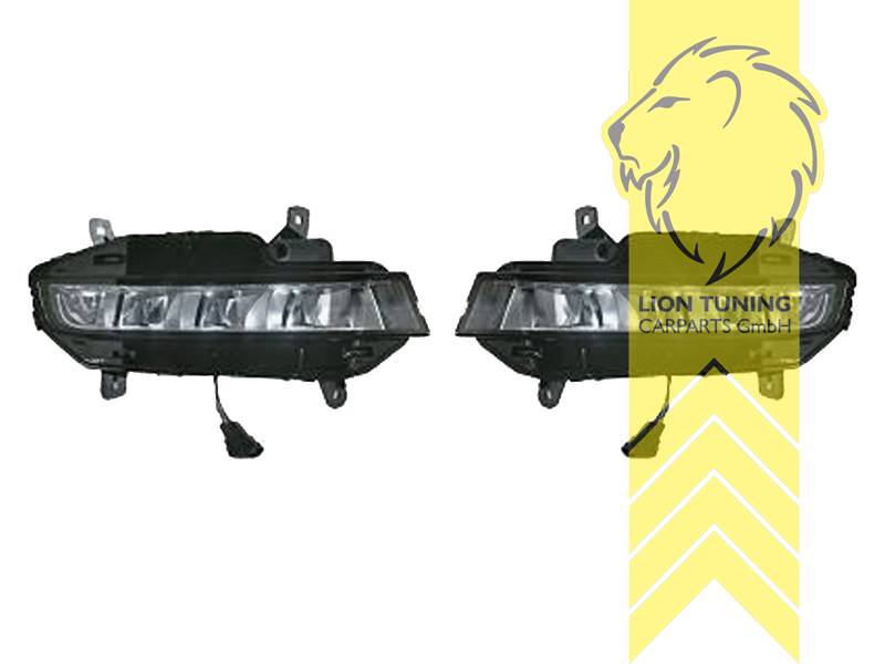 LED, chrom, nur passend für originale RS Stoßstange oder unsere Artikelnummer 47910, Eintragungsfrei / mit E-Prüfzeichen