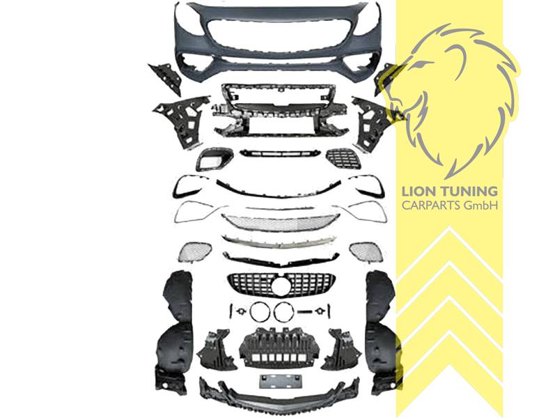 Ersatzteile von äquivalenter Qualität für die Besitzer des Fahrzeugs (entspr. EU-Verordnung 46/2010), auch für Modelle mit Kamera-System, PP Kunststoff, grundiert, für Fahrzeuge mit PDC, für Fahrzeuge ohne SRA