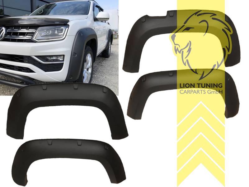 schwarz matt, ABS Kunststoff, Eintragungsfrei / mit ABE