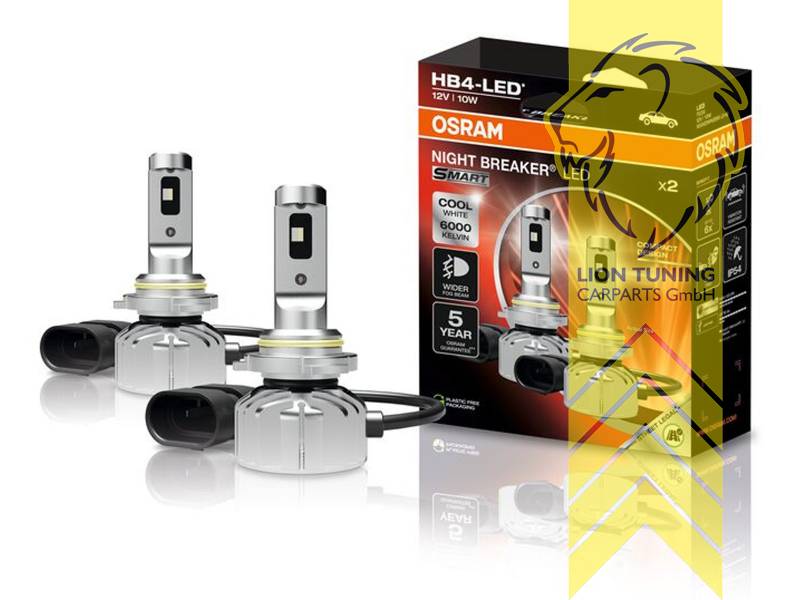 VOR dem Kauf Kompatibilität prüfen!, LED, HB4, Eintragungsfrei / mit ABE