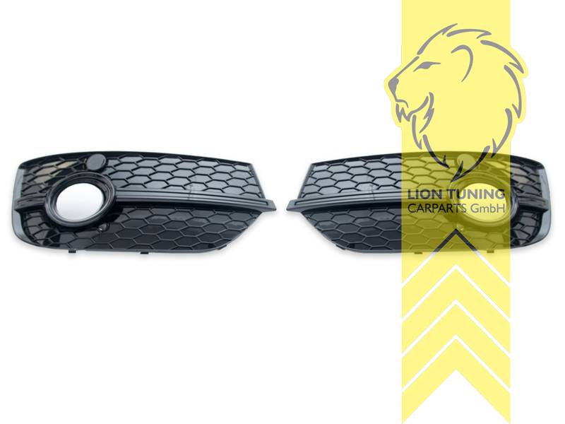 schwarz glänzend, nicht passend für S-Line, PP Kunststoff, Eintragungsfrei / als Ersatzteil verwendbar