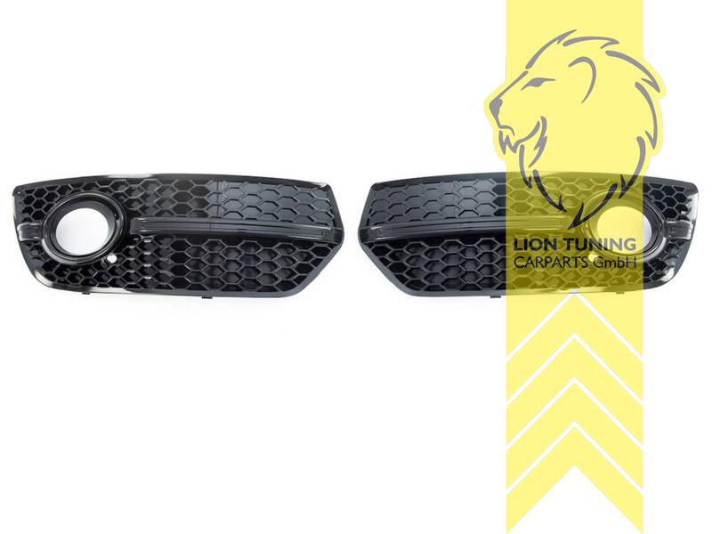 schwarz glänzend, nicht passend für S-Line, PP Kunststoff, Eintragungsfrei / als Ersatzteil verwendbar