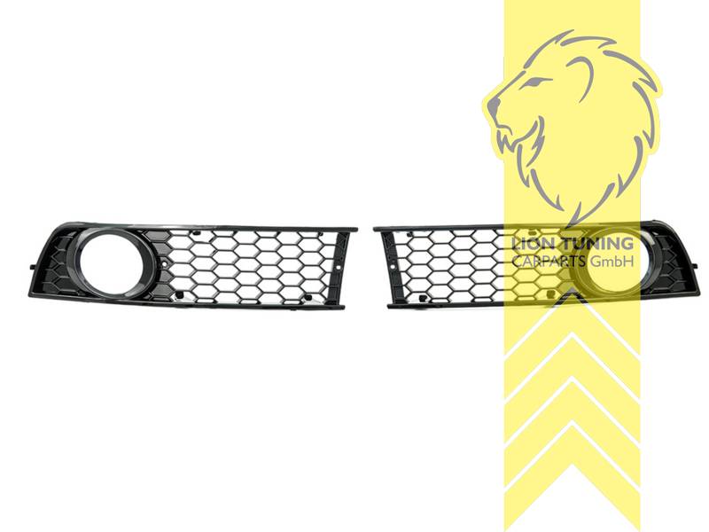 schwarz glänzend, nicht passend für S-Line, PP Kunststoff, Eintragungsfrei / als Ersatzteil verwendbar