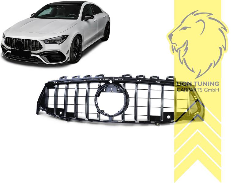 Original Mercedes Emblem wird übernommen, schwarz glänzend, chrom, für Fahrzeuge mit Kamera-System, ABS Kunststoff, für Fahrzeuge mit PDC, Eintragungsfrei / als Ersatzteil verwendbar