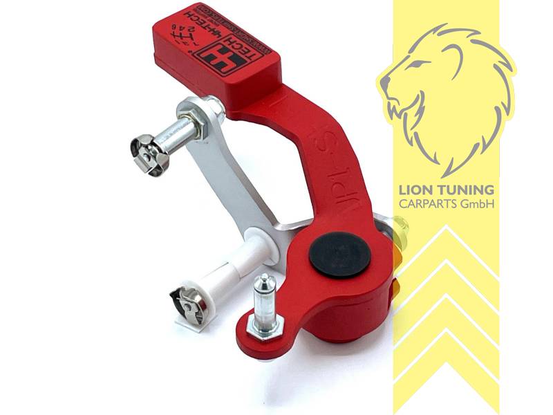 rot, Modelle mit 5-Gang Getriebe, Metall / Stahl, Schaltwege um 40 Prozent kürzer!