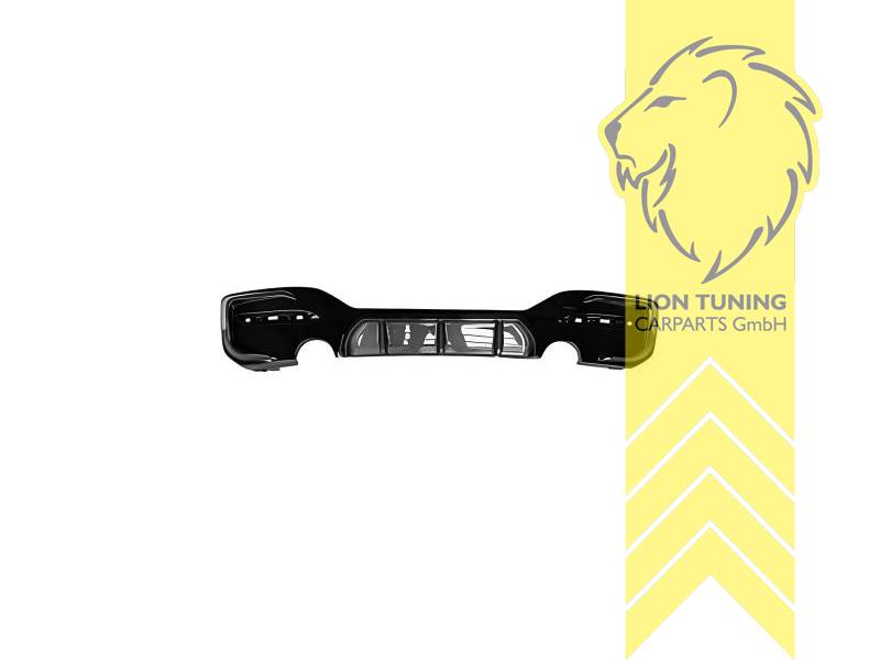 links und rechts, carbon Optik, auch passend für die original F20 / F21 M-Paket Stoßstange, PP Kunststoff, Eintragungsfrei / als Ersatzteil verwendbar