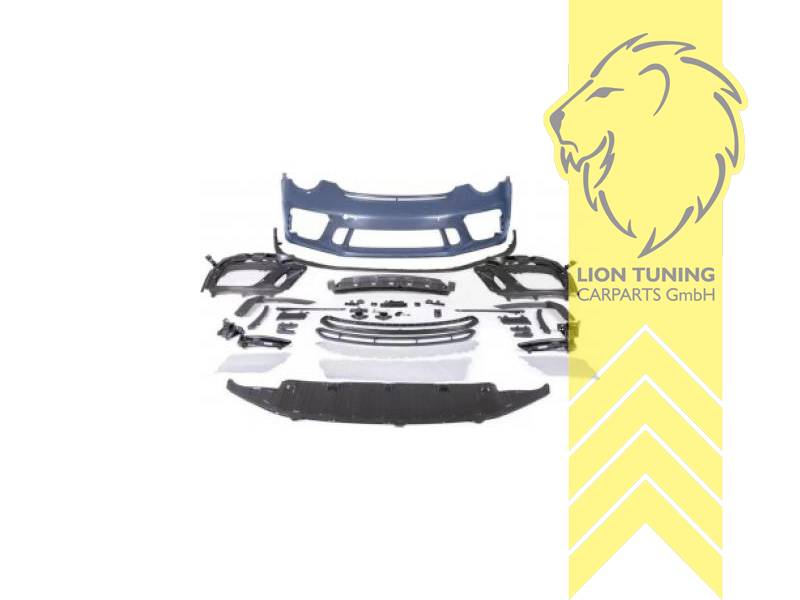 Ersatzteile von äquivalenter Qualität für die Besitzer des Fahrzeugs (entspr. EU-Verordnung 46/2010), mit Tagfahrlicht, PP Kunststoff, grundiert, für Fahrzeuge mit PDC, für Fahrzeuge mit SRA, Eintragungsfrei / mit ABE