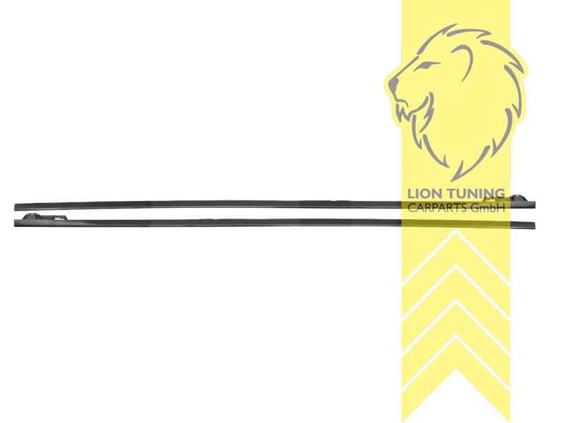 schwarz glänzend, Ersatzteile von äquivalenter Qualität für die Besitzer des Fahrzeugs (entspr. EU-Verordnung 46/2010), PP Kunststoff