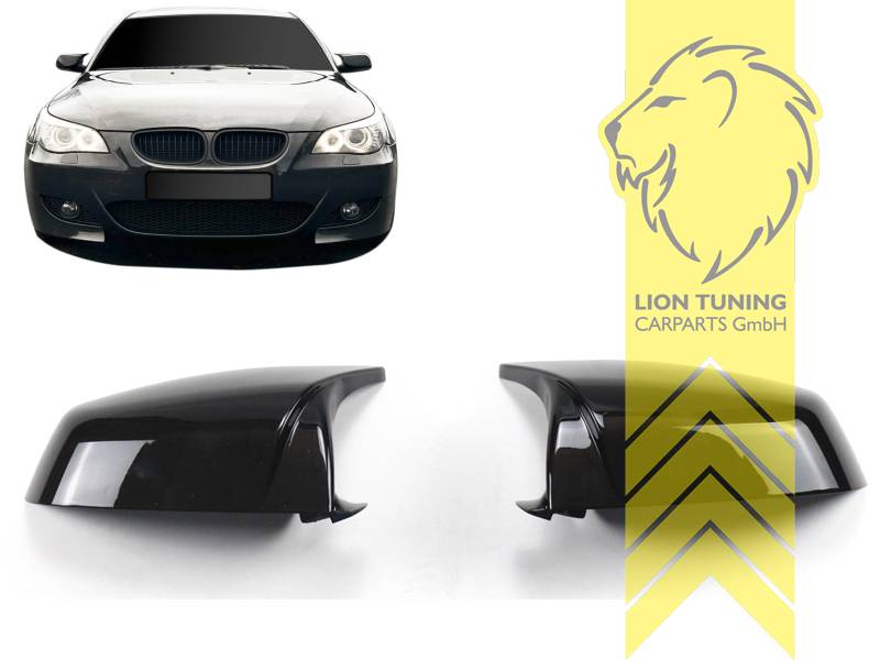 Elektrisch, Mechanisch, schwarz glänzend, nicht passend für Spiegel mit Anklappfunktion, ABS Kunststoff, Eintragungsfrei / als Ersatzteil verwendbar