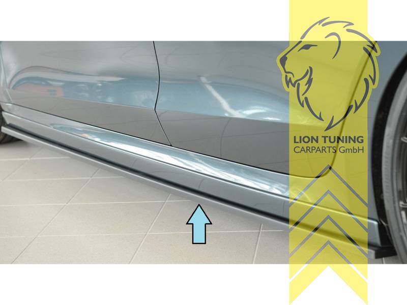 schwarz matt, ABS Kunststoff, schwarz - lackierfähig, Eintragungsfrei / mit ABE