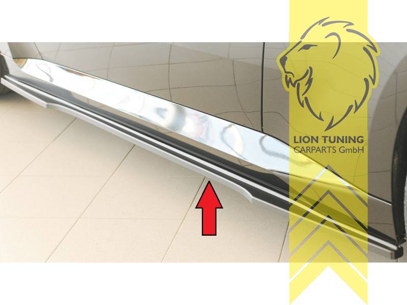 schwarz matt, nur passend für Fahrzeuge mit M-Paket, ABS Kunststoff, schwarz - lackierfähig, Eintragungsfrei / mit ABE