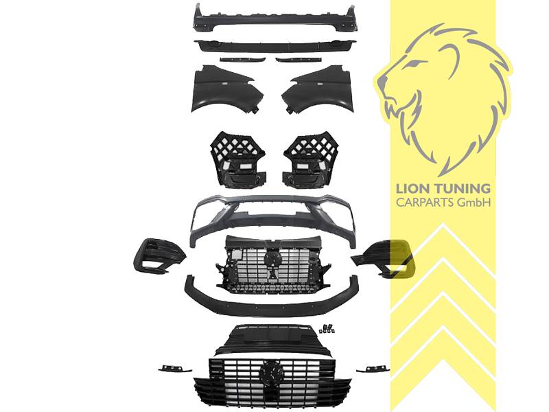 Ersatzteile von äquivalenter Qualität für die Besitzer des Fahrzeugs (entspr. EU-Verordnung 46/2010), PP Kunststoff, grundiert