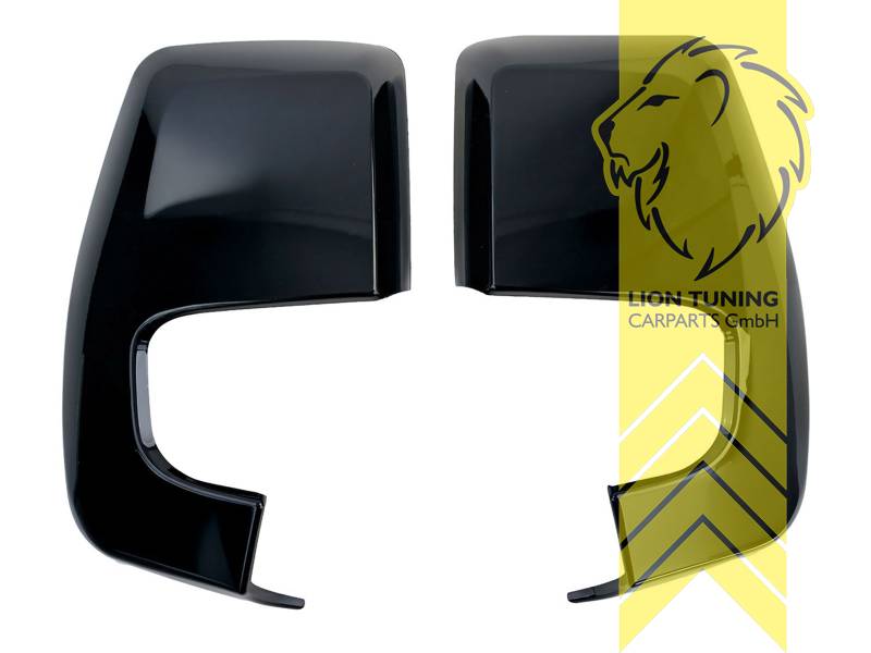 Elektrisch, Mechanisch, schwarz glänzend, ABS Kunststoff, Eintragungsfrei / als Ersatzteil verwendbar