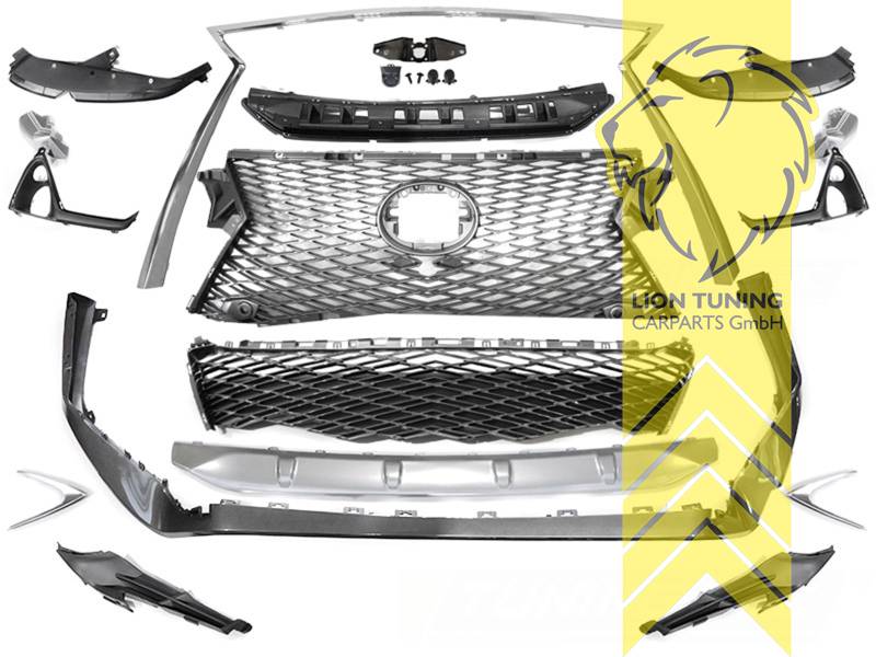 chrom, schwarz, nur passend für Standard Stoßstange, für Fahrzeuge mit Kamera-System, ABS Kunststoff, für Fahrzeuge mit PDC, Eintragungsfrei / als Ersatzteil verwendbar