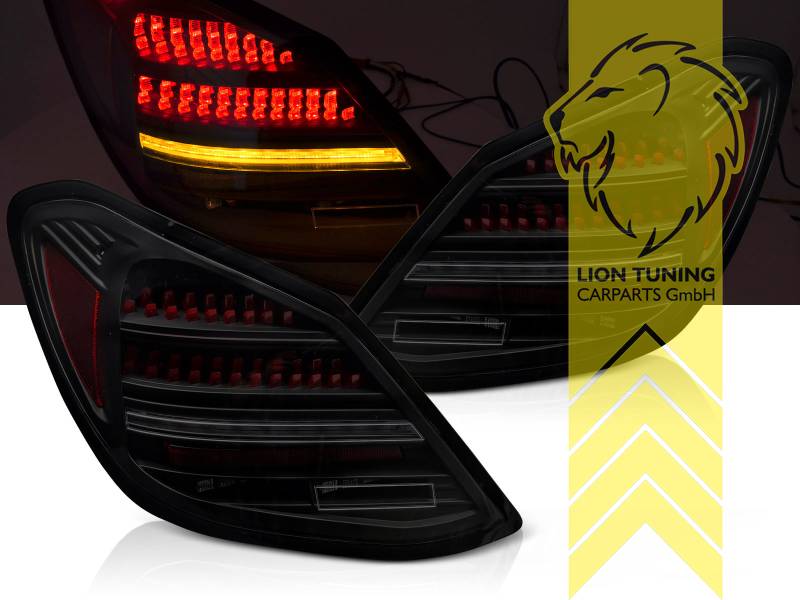 LED, mit LED Blinker, dynamischer LED Blinker, schwarz, rot, smoke, Eintragungsfrei / mit E-Prüfzeichen