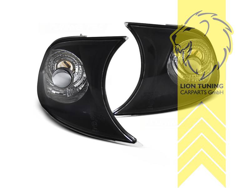 Halogen, schwarz, nur passend für gesteckte Blinkerbefestigung, Blinkerbirnen BAU15S, Eintragungsfrei / mit E-Prüfzeichen