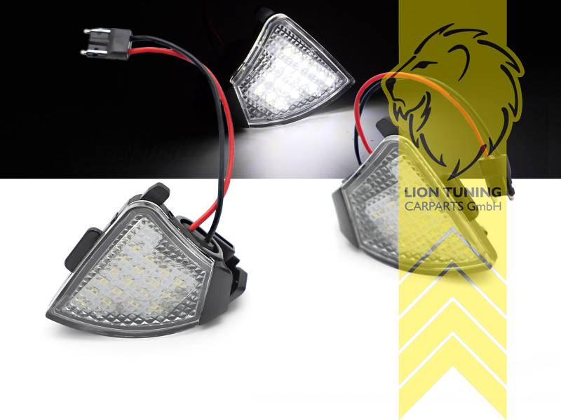 nur passend wenn ab Werk schon eine Umfeldbeleuchtung verbaut ist!, LED, Eintragungsfrei / mit E-Prüfzeichen