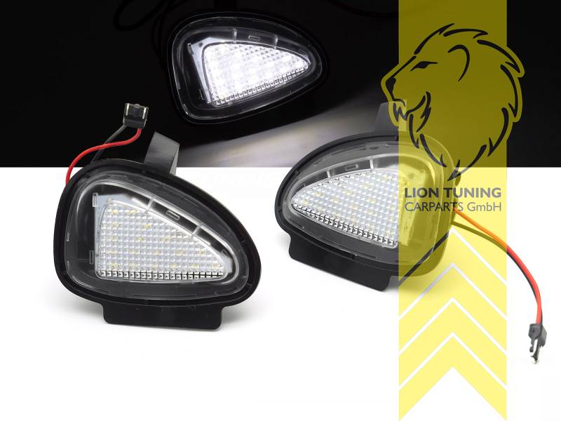 nur passend wenn ab Werk schon eine Umfeldbeleuchtung verbaut ist!, LED, Eintragungsfrei / mit E-Prüfzeichen