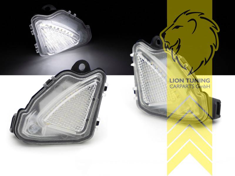 nur passend wenn ab Werk schon eine Umfeldbeleuchtung verbaut ist!, LED, Eintragungsfrei / mit E-Prüfzeichen