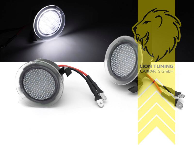 nur passend wenn ab Werk schon eine Umfeldbeleuchtung verbaut ist!, LED, Eintragungsfrei / mit E-Prüfzeichen