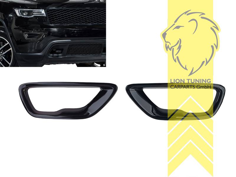 schwarz glänzend, PP Kunststoff, Eintragungsfrei / als Ersatzteil verwendbar