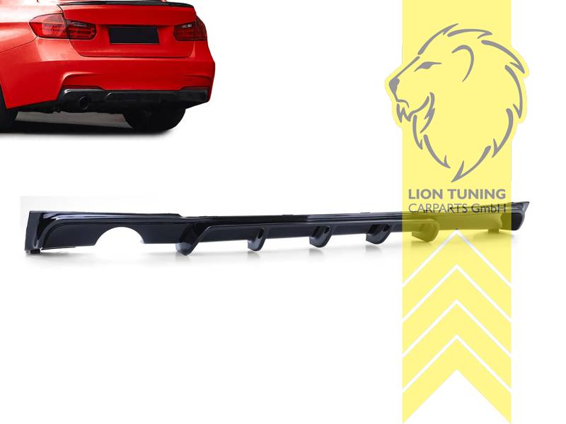 links, schwarz glänzend, nur passend für Fahrzeuge mit M-Paket, passend für unsere Artikelnummer 10692, 10687, 10685, 11767, auch passend für die original F30 / F31 M-Paket Stoßstange, PP Kunststoff, Eintragungsfrei / als Ersatzteil verwendbar