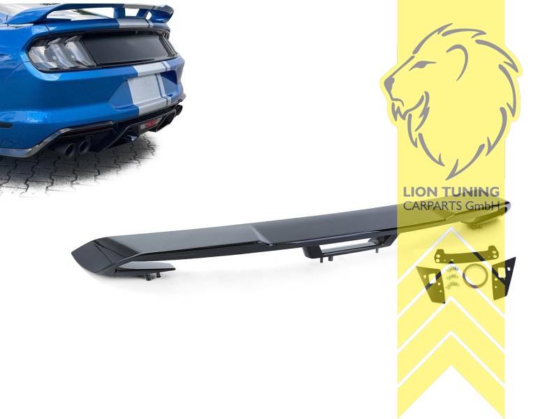 schwarz glänzend, Ersatzteile von äquivalenter Qualität für die Besitzer des Fahrzeugs (entspr. EU-Verordnung 46/2010), ABS Kunststoff