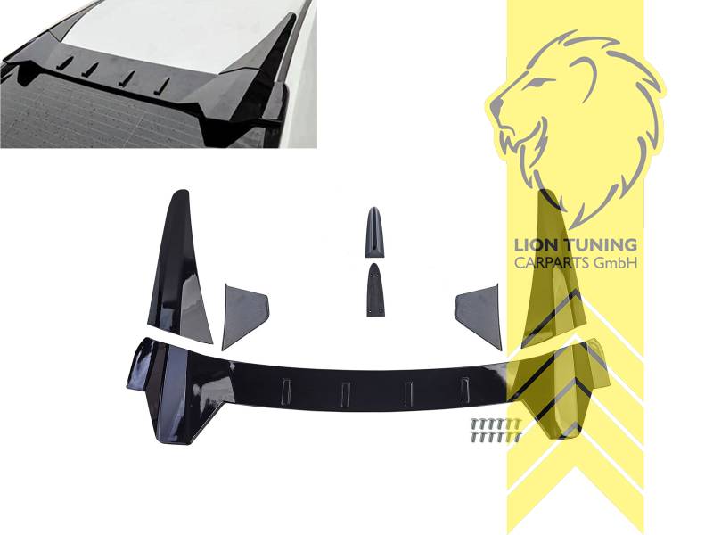 schwarz glänzend, Ersatzteile von äquivalenter Qualität für die Besitzer des Fahrzeugs (entspr. EU-Verordnung 46/2010), ABS Kunststoff