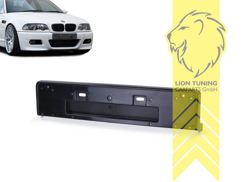 nur passend für M-Paket Stoßstange, PP Kunststoff, schwarz - lackierfähig, Eintragungsfrei / als Ersatzteil verwendbar