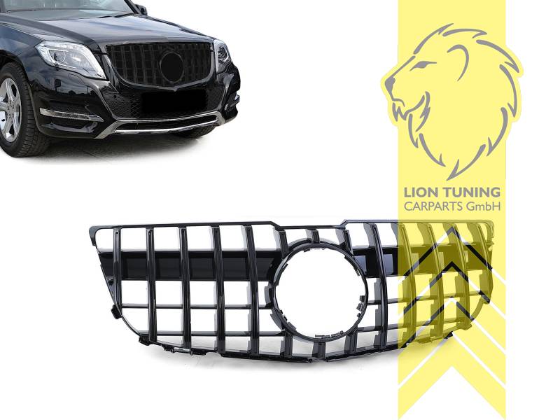 Original Mercedes Emblem wird übernommen, schwarz glänzend, ABS Kunststoff, Eintragungsfrei / als Ersatzteil verwendbar