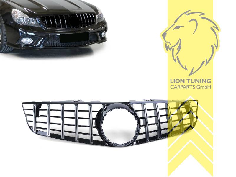 Original Mercedes Emblem wird übernommen, chrom, schwarz glänzend, ABS Kunststoff, Eintragungsfrei / als Ersatzteil verwendbar