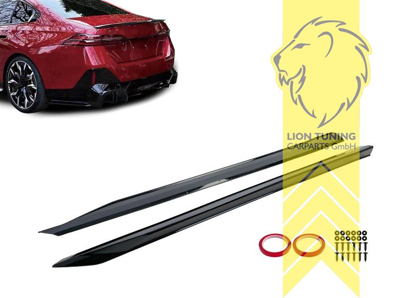 schwarz glänzend, Ersatzteile von äquivalenter Qualität für die Besitzer des Fahrzeugs (entspr. EU-Verordnung 46/2010), PP Kunststoff