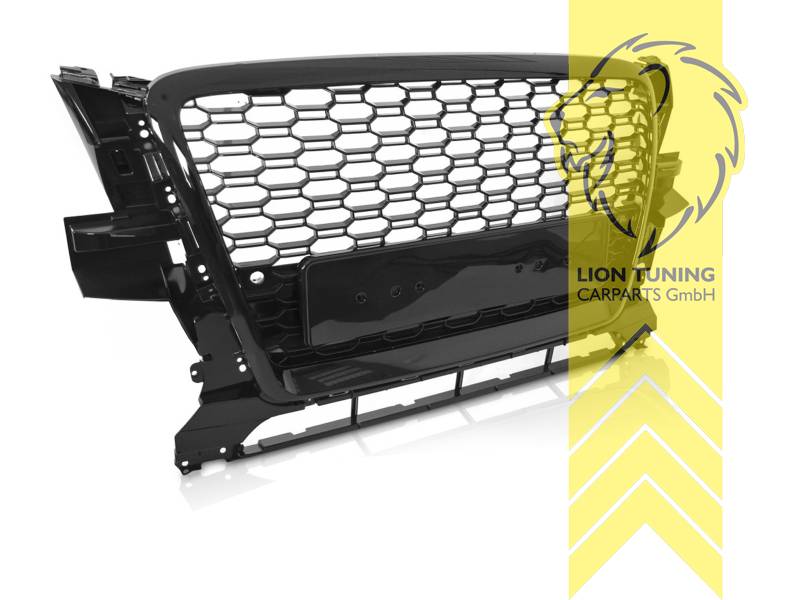 schwarz glänzend, nicht passend für S-Line, ABS Kunststoff, für Fahrzeuge mit PDC, Eintragungsfrei / als Ersatzteil verwendbar