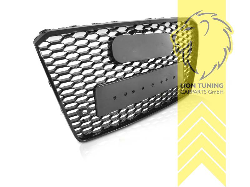 schwarz glänzend, auch für Modelle mit Kamera-System, ABS Kunststoff, für Fahrzeuge mit PDC, Eintragungsfrei / als Ersatzteil verwendbar