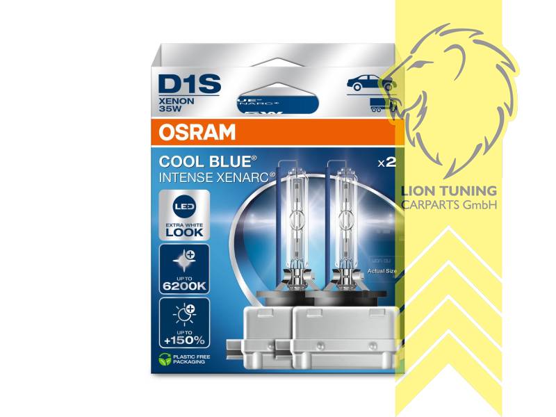 Xenon, HID, 6200K, D1S, 35W, 12 V, Eintragungsfrei / keine Eintragung nötig