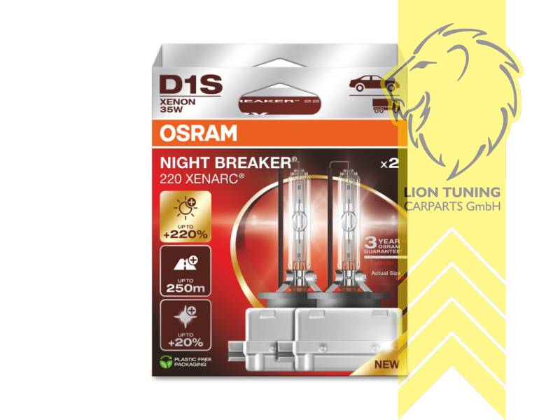 Xenon, HID, 3900K, D1S, 35W, 12 V, Eintragungsfrei / mit E-Prüfzeichen