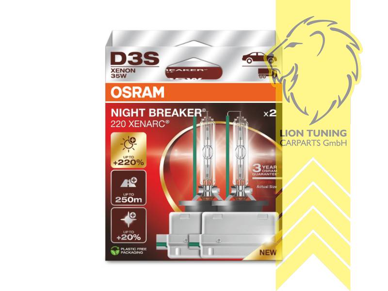 Xenon, HID, 3900K, D3S, 35W, 12 V, Eintragungsfrei / mit E-Prüfzeichen