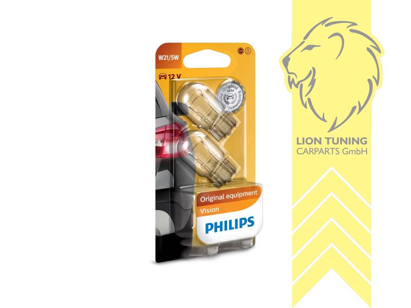 Halogen, W21/5W,T20, 5W, 12 V, Eintragungsfrei / mit E-Prüfzeichen