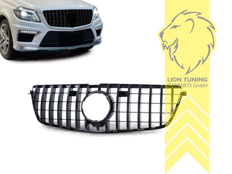 Original Mercedes Emblem wird übernommen, schwarz glänzend, ABS Kunststoff, Eintragungsfrei / als Ersatzteil verwendbar