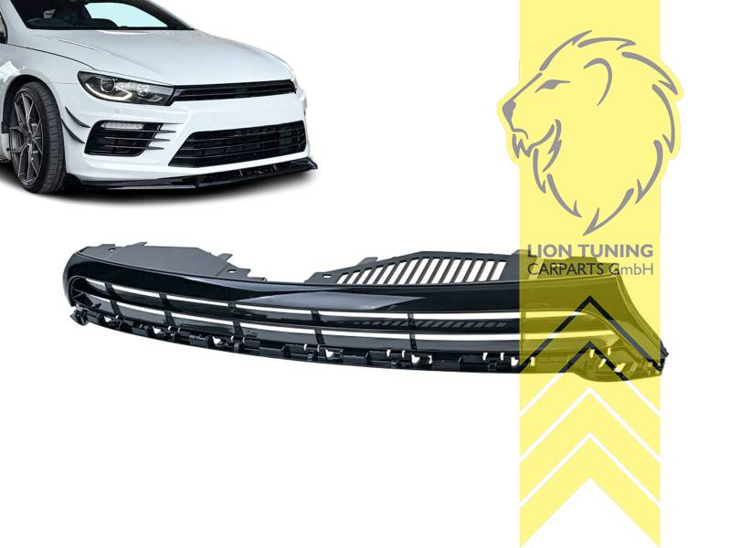 schwarz glänzend, ABS Kunststoff, Eintragungsfrei / als Ersatzteil verwendbar