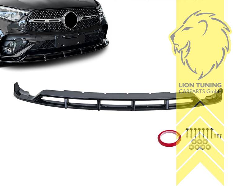 schwarz glänzend, Ersatzteile von äquivalenter Qualität für die Besitzer des Fahrzeugs (entspr. EU-Verordnung 46/2010), nur passend für AMG Line Stoßstange, ABS Kunststoff