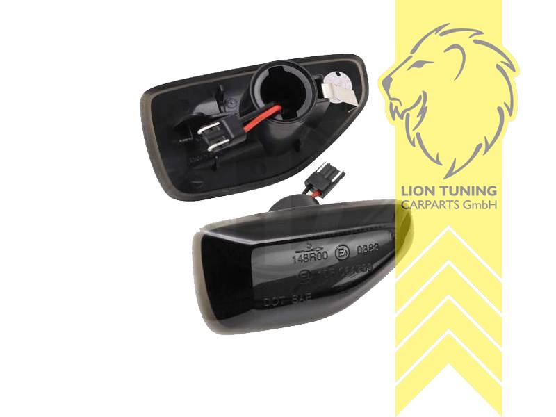 LED, schwarz, Eintragungsfrei / mit E-Prüfzeichen